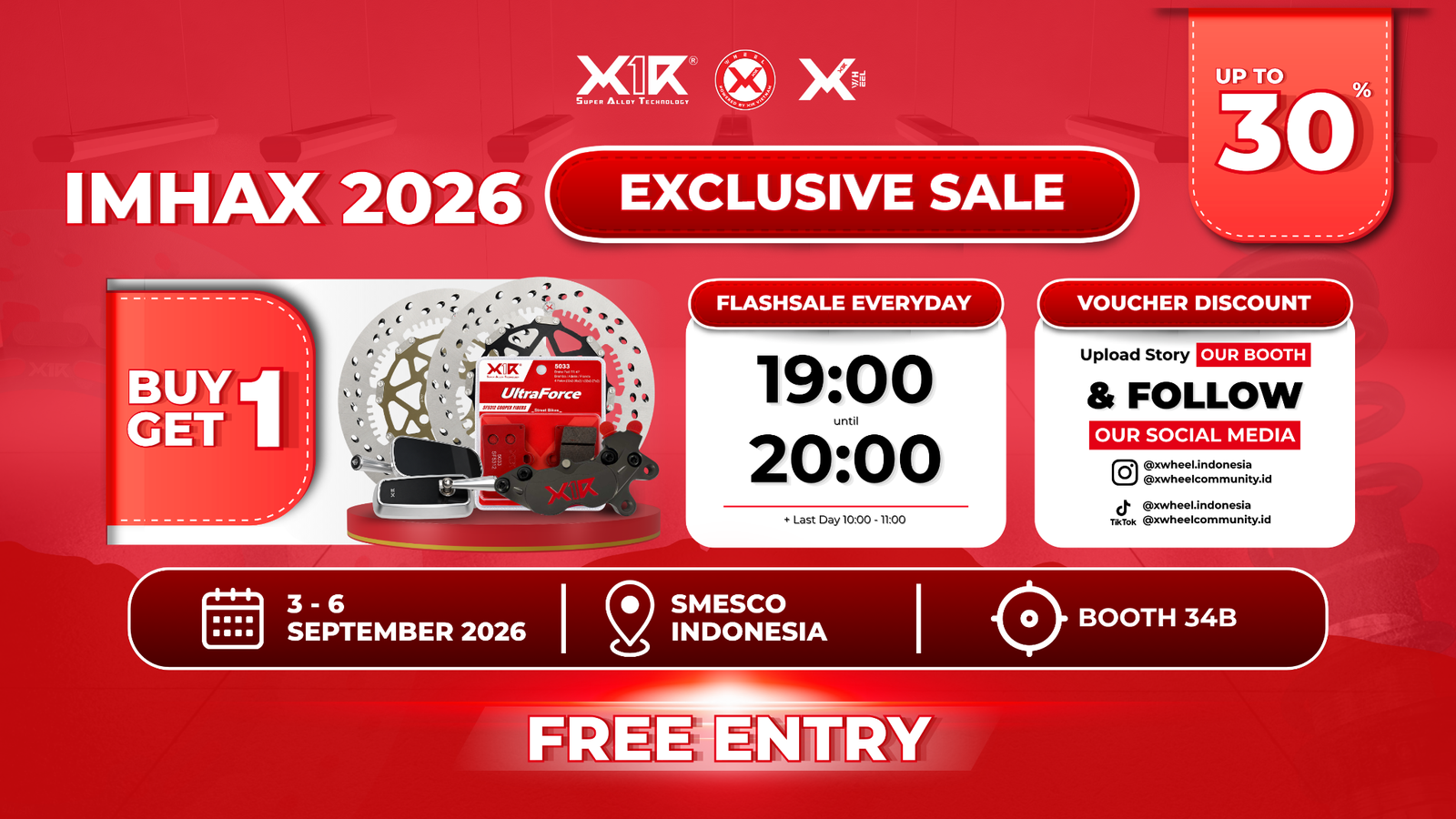 All Promo X-Wheel IMHAX 2026