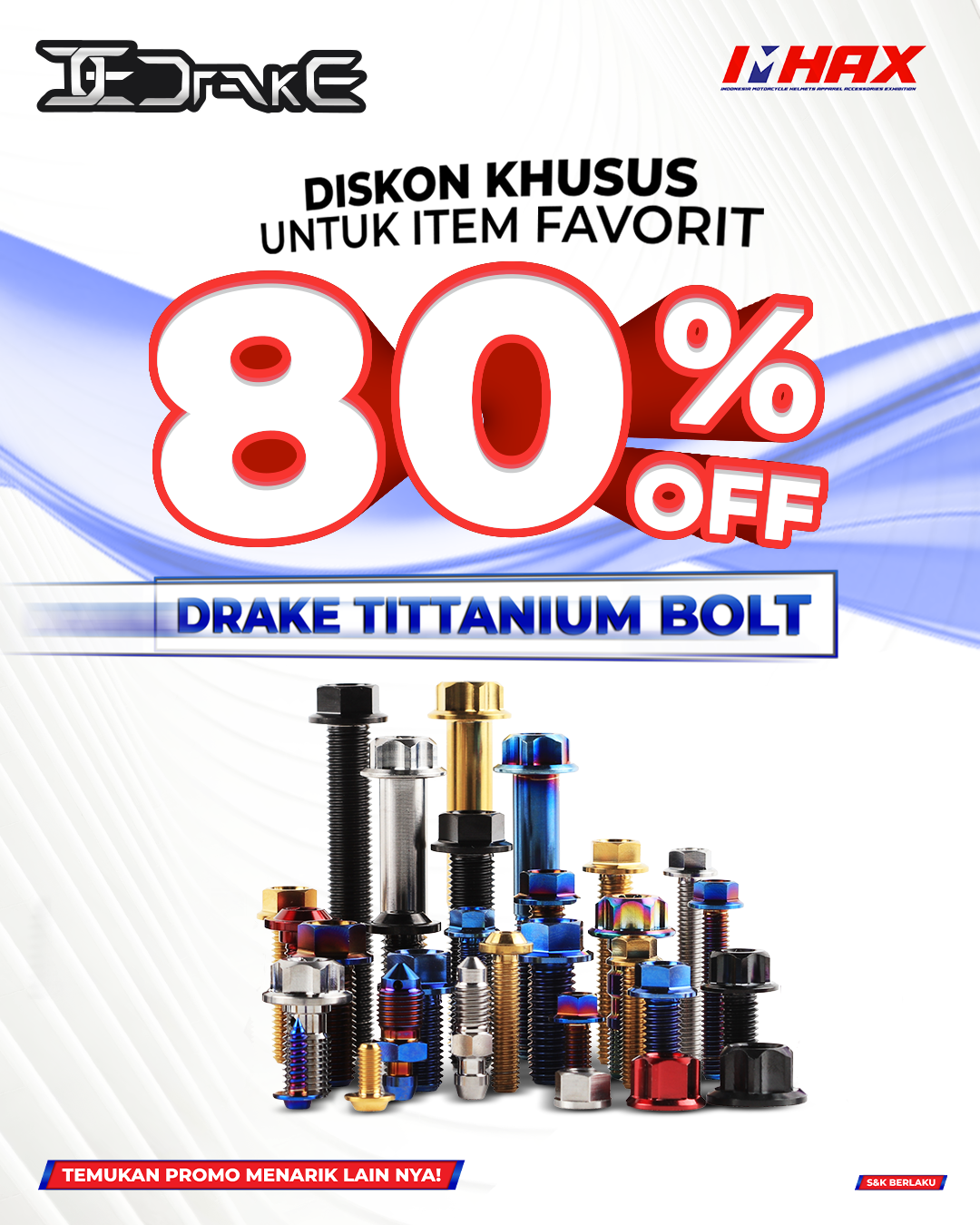 diskon baut titanium
